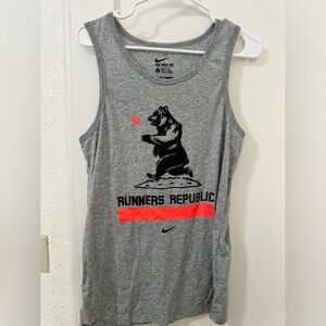 Nike men’s tank top Dri-fit material